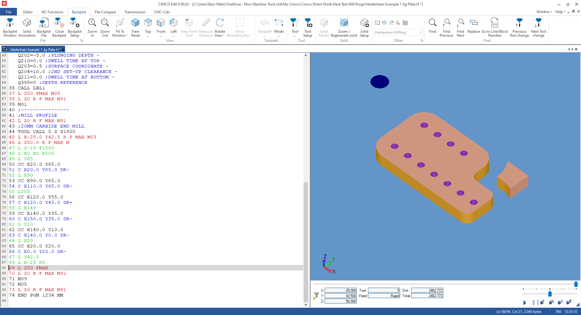 Assignment 1: Drill Jig Plate